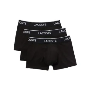Lacoste Pack de 3 boxers Noir