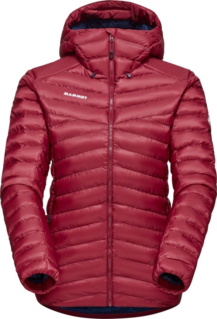 Jacke Mammut Albula IN Hooded Jacket Women Bloodred