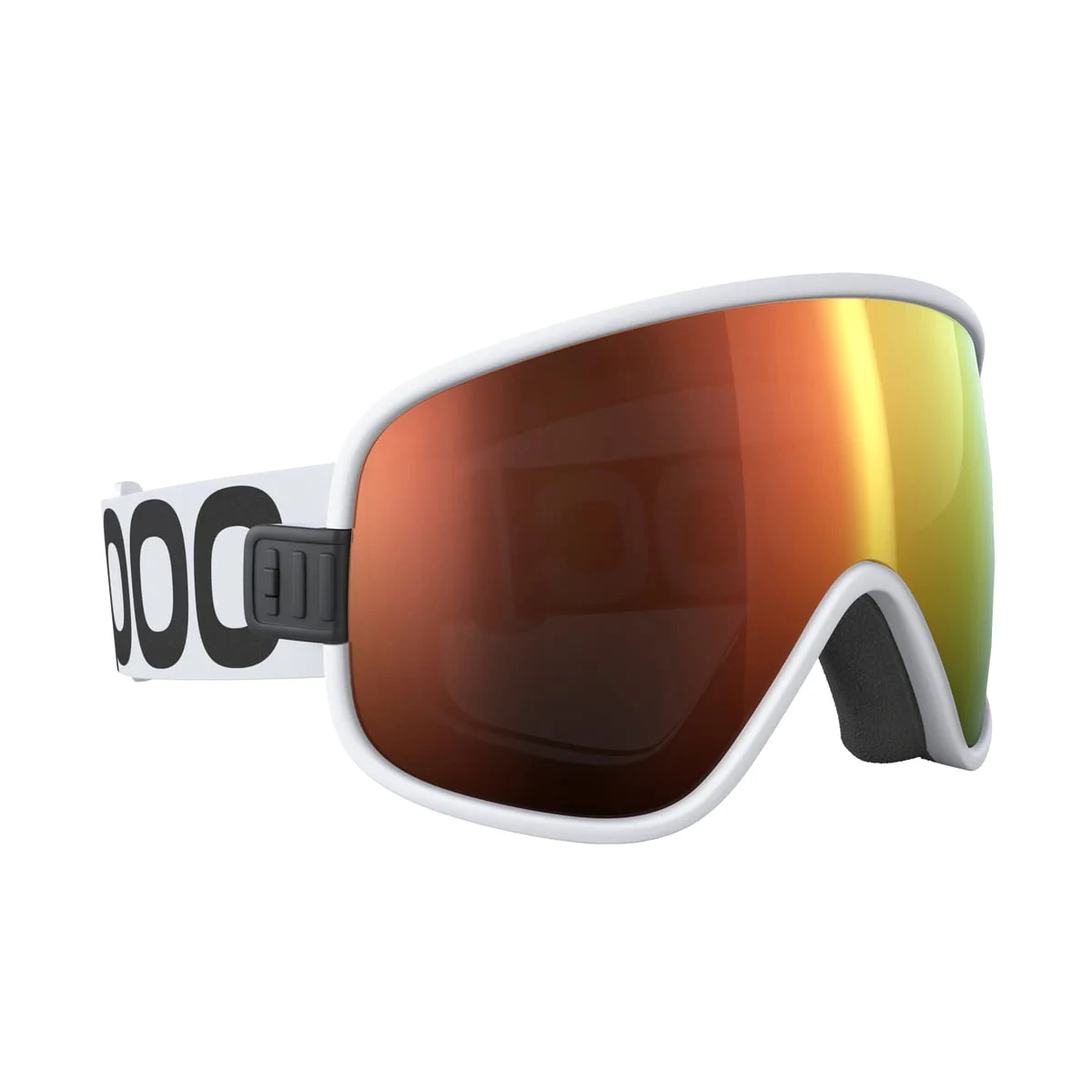 Skibrille POC Vitrea Hydrogen White Partly Sunny Orange – Bild 3