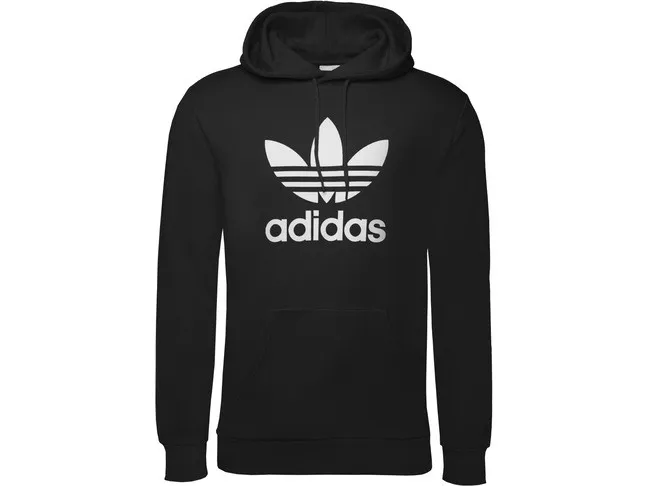 Adidas Trefoil Hoodie Black/White