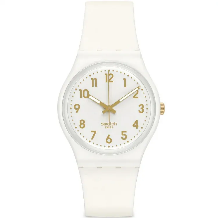 Montre Swatch White Bishop - Uhr Swatch White Bishop