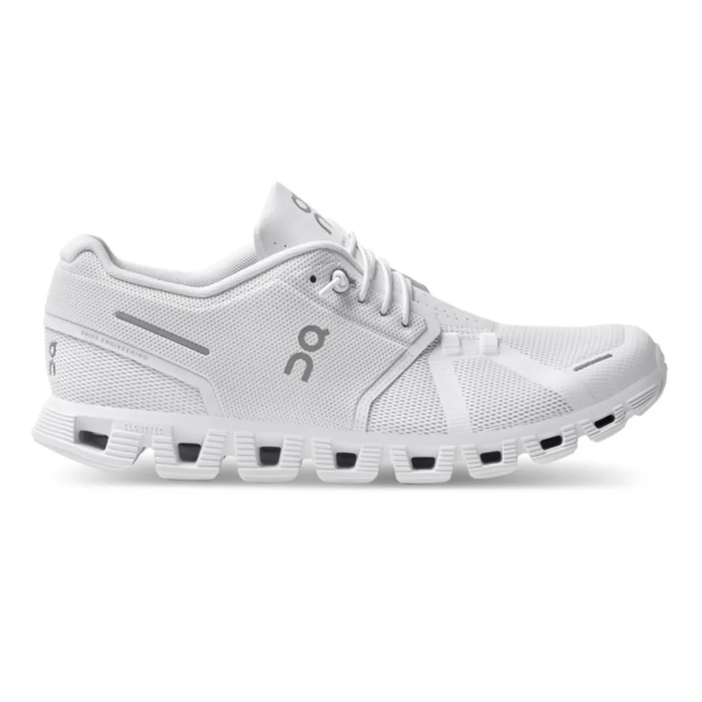 Laufschuhe On Running Cloud 5 All White M