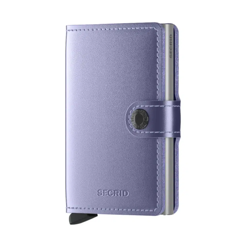 Secrid Miniwallet Metallic Lila