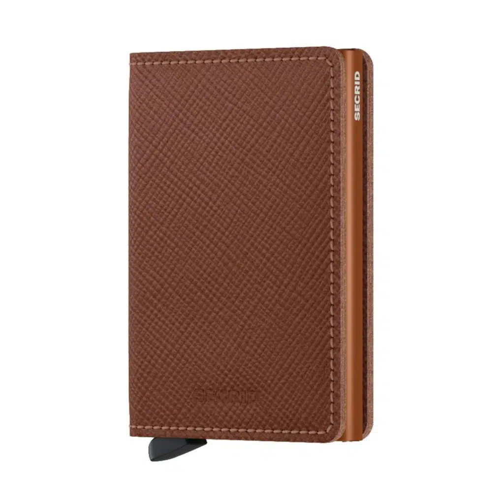 Secrid Miniwallet Saffiano Caramel