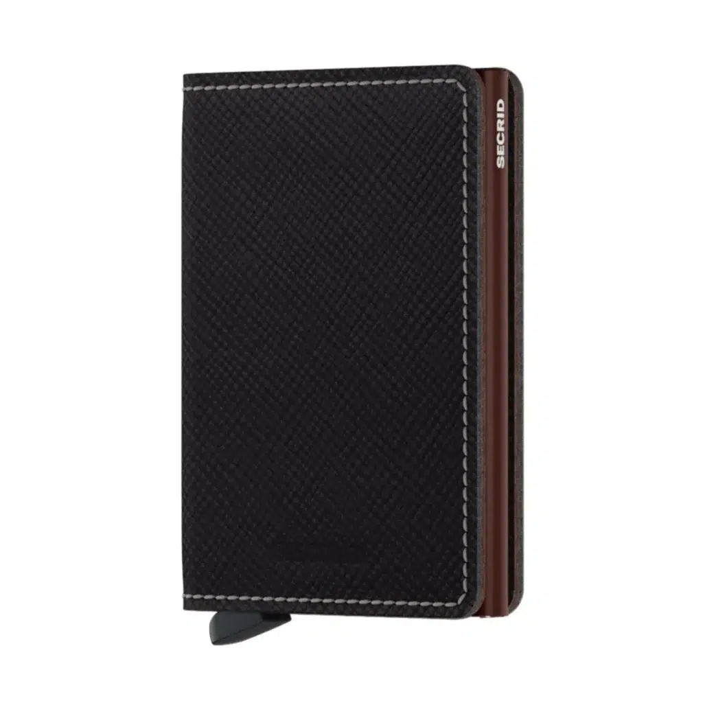 Secrid Slimwallet Saffiano Brown