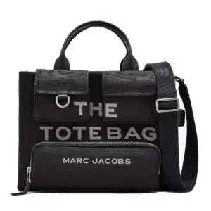 Tasche Marc Jacobs The Cargo Canvas Medium Tote Bag Black