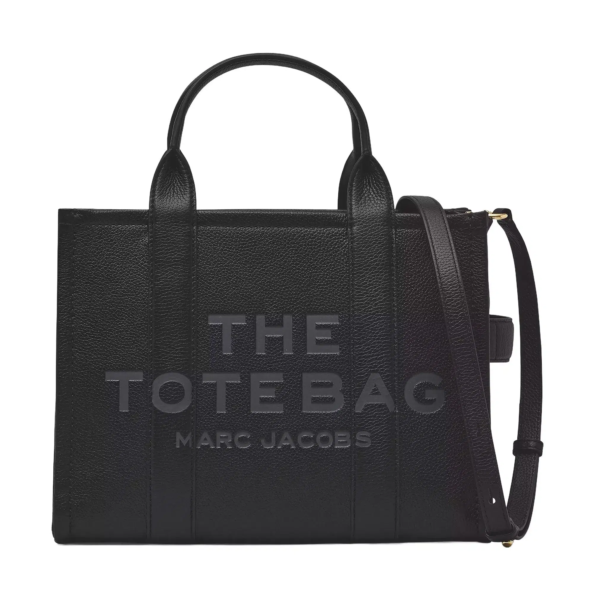 Tasche Marc Jacobs The Leather Medium Tote Bag Black