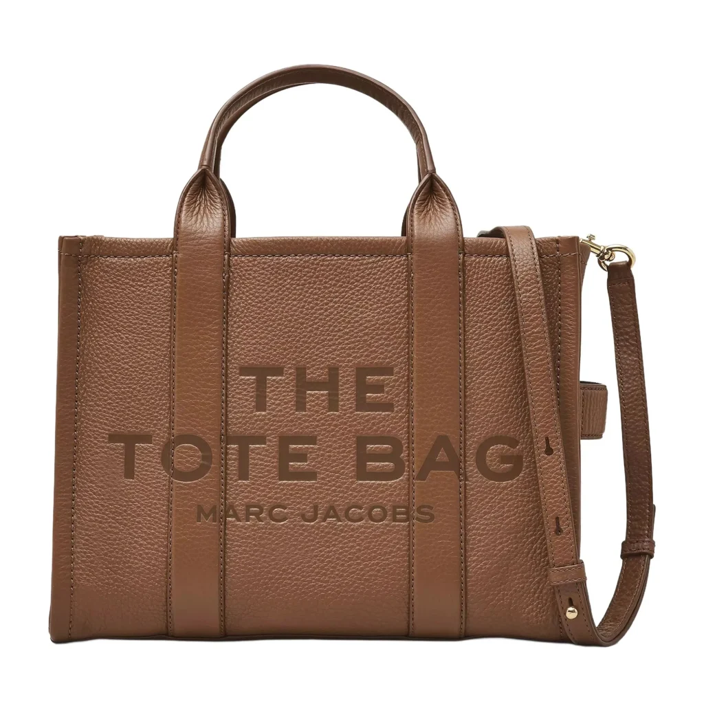 Tasche Marc Jacobs The Leather The Medium Tote Argan Oil