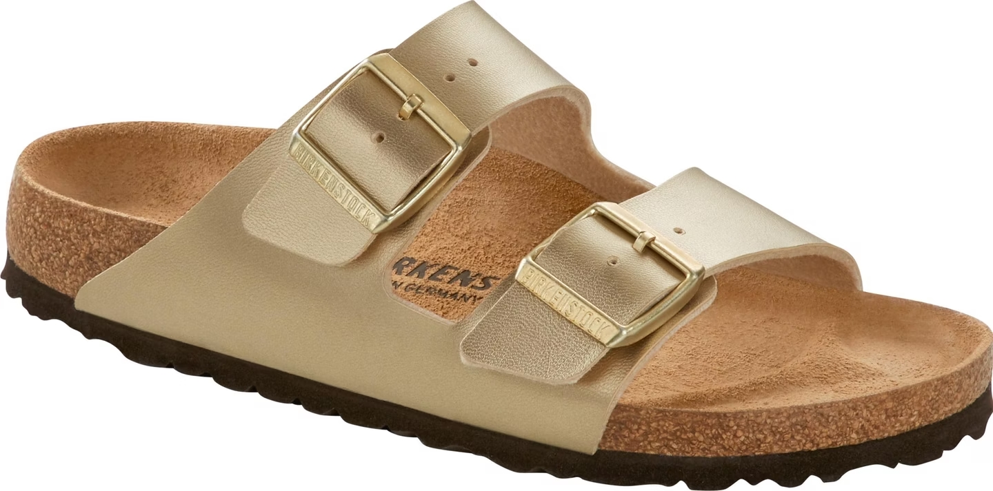 Sandalen Birkenstock Arizona BF Narrow Gold