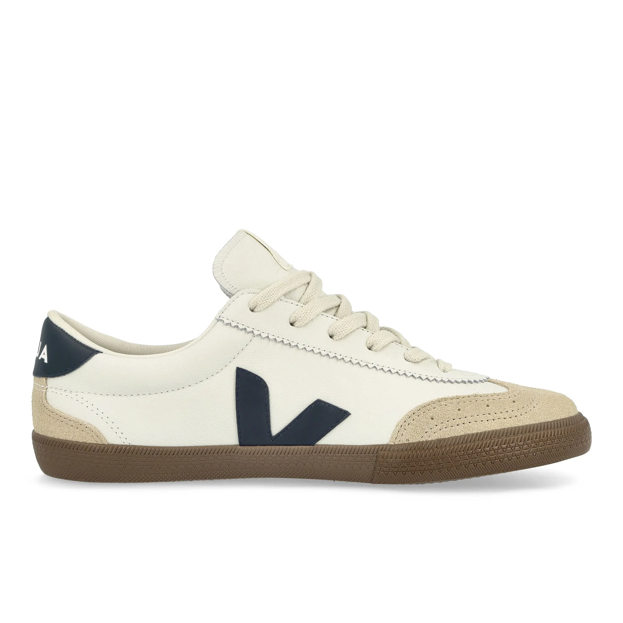 Schuhe Veja Volley O.T. Leather Weiss Schwarz Herren