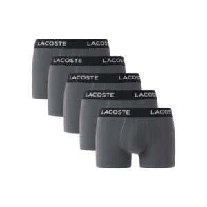 Boxershorts Lacoste Pack 5 grau