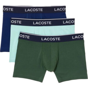 Boxershorts Lacoste 3er Pack Sequoia/Methylene-Pastill