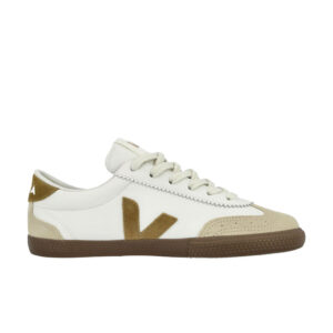 Schuhe Veja Volley O.T. Leather weiss braun Damen
